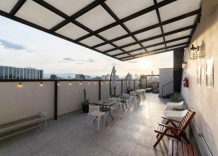 2ph Large 2brm 3 Bath Ac Private Terrace Сasa de vacaciones México DF
